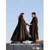 Medieval Hooded Wool Cloak Elven Cloaks