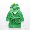 100% polyester animal shape kids hooded bath robe,kids bathrobe, children bathrobe