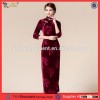 PGWC1530 Chinese style large size silk retro women's cheongsam