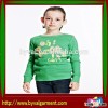 Wholesale children's clothes/Fashion pullover printed fleece sweatshirt, pullover hoodie without