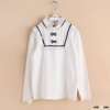children's shirt with lace
