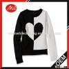 Big Girls' Color Block Heart printed stylish branded pullover Sweater