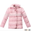 Cute baby girls winter wadding jacket with printing lining