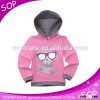 Kids new design clothing cotton thick sweater girls hoodies and sweatshirts