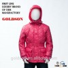 Fashion 100% Nylon warm children down jacket with hidden hood