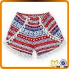 2015 Hot !!! Cheap Shorts Babies Girls Summer Kids Beach Chevron Shorts Colorful Ball Tassel Cutting