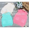Fashion little girls sweater vest with two pocket