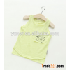 2016 Hot sale summer baby girls fashion cotton embroideried vest
