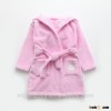 warm coral fleece kids bath robe, children night robe, dog cat dinosaur mouse bath robe for 2-14 yea