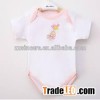 Baby Boy's short sleeve Romper 100% Organic Cotton triangle sanding without legs