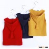 S64602A spring and autumn hot baby girls knitting sweater hooded vest