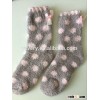 Women's fuzzy warm socks velvet socks decorative plush socks