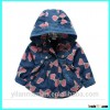 wholesale autumn hooded jacket baby girl jeans jacket