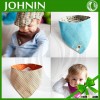 New product boutique cute custom printing cotton baby bandana bibs