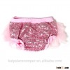 Kid Clothes Bloomers Ruffle Tutu Bloomer Gold Sequin Ruffle Newborn Bloomers Wholesale