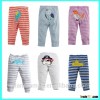 Hot sale 100% cotton cute embroirdery kids / children / baby pants for autumn