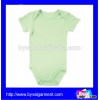 Wholesale Customized OEM Baby Product Clothes Romper Infant Plain Bamboo Onesie