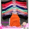 Wholesale ruffle raglan sleeve shirt plain blank icing raglan kids shirts baby girls top design