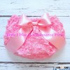 Cheap China Wholesale Baby Clothing Cute Toddler Girls Pink Bloomers with Rosettes IM-BB003