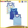 Selling assorted color breathable summer design 100% cotton baby top