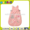 Lovely pink design cotton baby sleeping bag