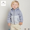 DB3076 dave bella spring new arrivel infant clothes toddler coat baby outwear hoodie wholesale baby