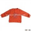 China Factory Baby Boy Clothes Adorable Robot Orange Baby Hoodies