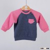 Baby girl Sweatshirt crewneck sweatshirt with chest pocket sweatshirt top selling products 2015