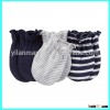 Random color cotton mittens for newborn baby