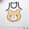 101501 cheap good cotton baby vest kid children clothing