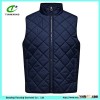 high collar cheap mens quilted vest