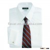 100% organic cotton white long sleeve dress shirt