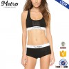 Modern Cotton Bralette and pants sportswear underwear OEM service custom