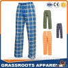 OEM Manufacturer 100% Cotton Quality Premium Super Soft Flannel Plaid Pajama Lounge Pants