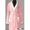 100% cotton cute sleepwear for ladies/bathrobe