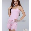 C11044C WHOLESALE HIGH QUALITY BAMBOO FIBER WOMEN'S HOT SLEEP SHORTS