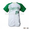 Custom full sublimation mesh fabric baseball jersey/top