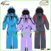 colorful warm waterproof adult crane snow ski wear
