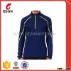Chlorine Resistant Long Sleeve Zip Rashguard, Custom Printed Rash Guard
