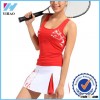 Yihao Custom Tennis Set Vest and Dress Design Quick Dry Sports Printed Gym Tennis Wear Wholesale