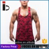 High quality Camo Sublimation printing Dry fit polyester tank top