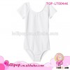 Hot sales Ballet Gymnastics white Cotton Child soft Girl dance leotard