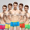 Fashion new design Colorful Men cotton lycra sexy boxers shorts /Boy boxers briefs