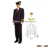 2016 Latest formal aviation uniform suit shirts design for airline pilot uniform