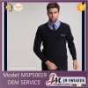 High quality mens winter knitted black sweater work wear security guard uniform