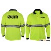 3M reflective type dry fit fabric police polo shirt ,guard uniform, police security uniform