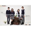 2016 Fashionable kindergarten /primary custom school uniforms design school dress for girls wholesal