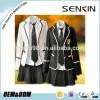 Autumn and winter Fashion girl's school uniform 100% cotton High School uniform wholesale