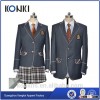 Hot sell factory price fashion school uniform,new style school uniform skirts, custom made primary s