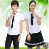 Direct manufacturers cotton/polyester sex girl colours patterns high school uniform design